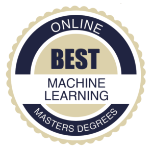 Best Online Machine Learning Masters Degree Badge