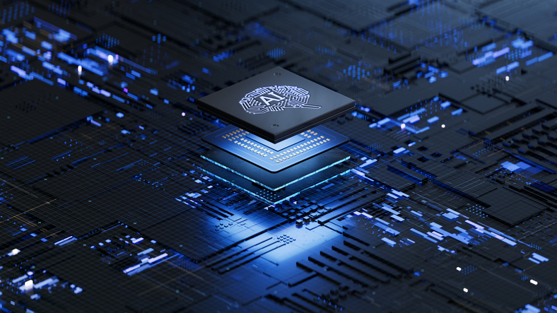 Ai technology in a computer chip